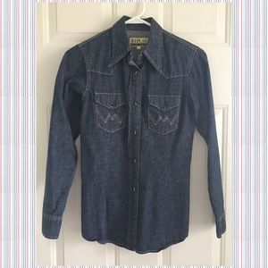 REPLAY denim button down 💙